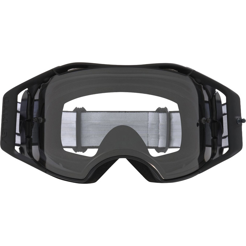 Masque Cross Oakley Airbrake Lite Matte Black Ecran Clair Face