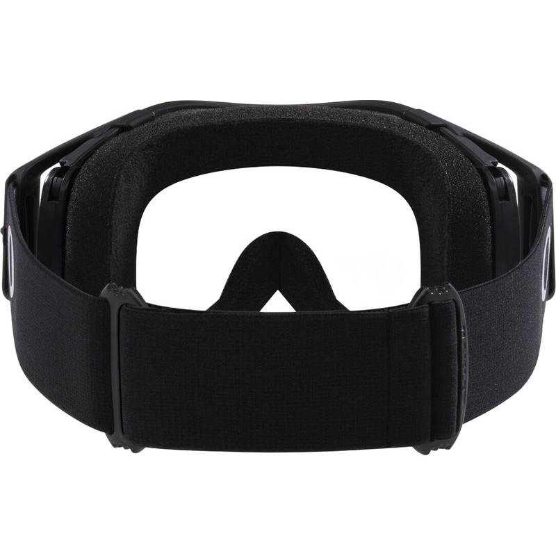 Masque Cross Oakley Airbrake Lite Matte Black Ecran Fume Noir Interieur