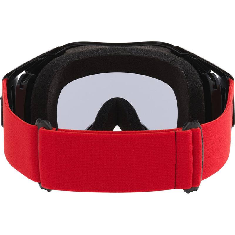 Masque Cross Oakley Airbrake Lite Moto Red Ecran Gris Clair Interieur