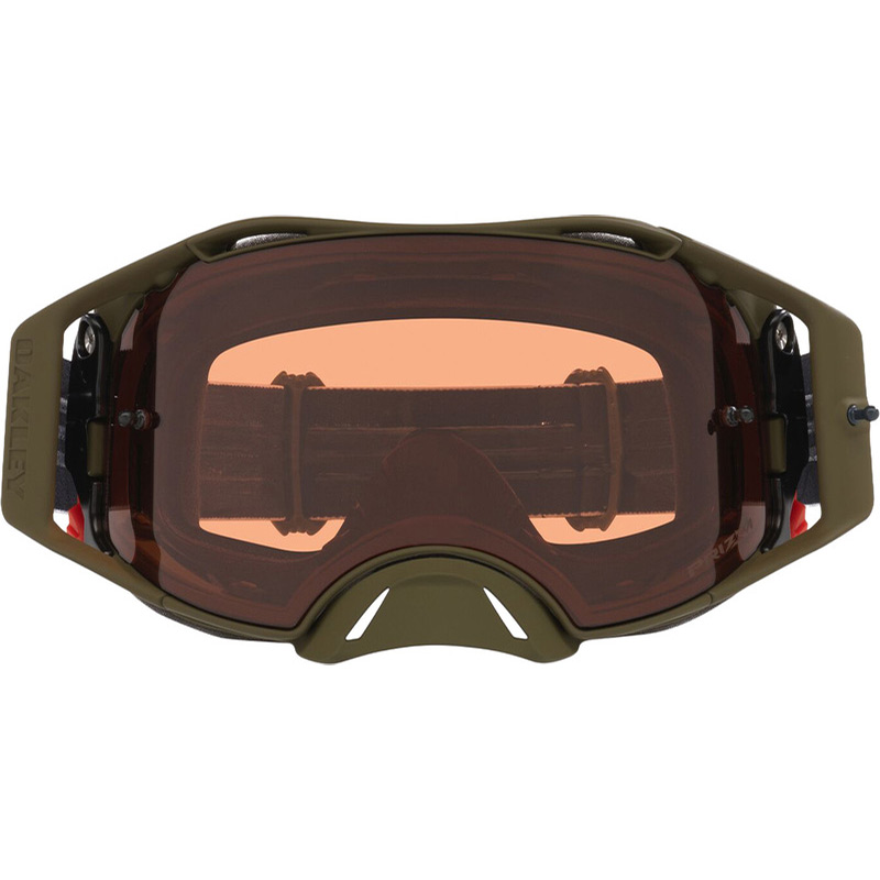 Masque Cross Oakley Airbrake MX Mist Orb Ecran Prizm Bronze Face