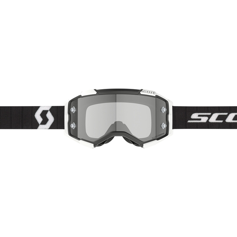 Masque Cross Scott Fury Noir Blanc Ecran Light Sensitive Bandeau