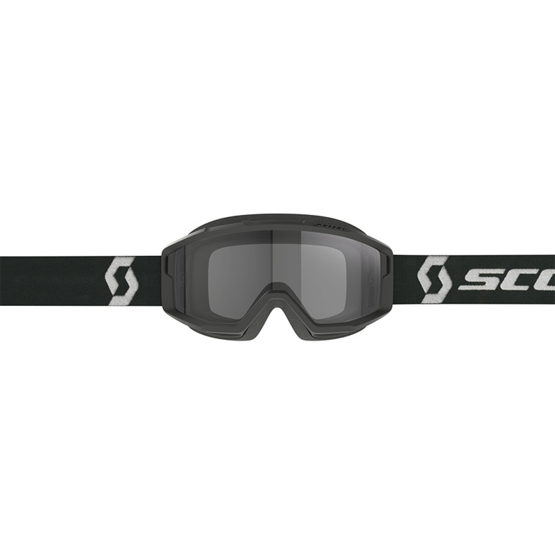Masque Cross Scott Primal Sand Dust Noir Blanc Ecran Chrome Bandeau
