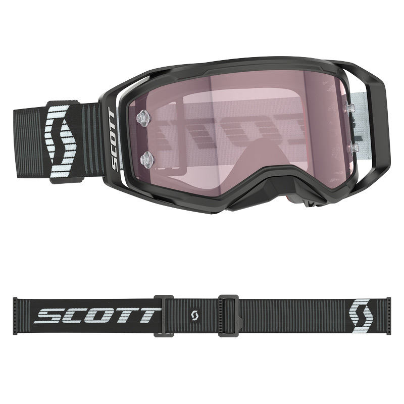 Masque Cross Scott Prospect 2 0 Ecran AMP Noir Gris Blanc