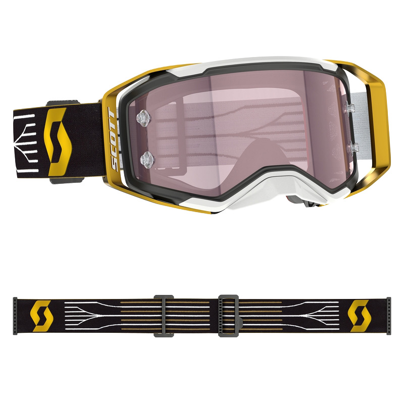 Masque Cross Scott Prospect 2 0 Ecran AMP Or Noir