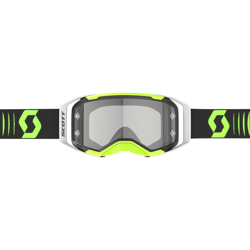 Masque Cross Scott Prospect 2 0 Noir Jaune Fluo Bandeau