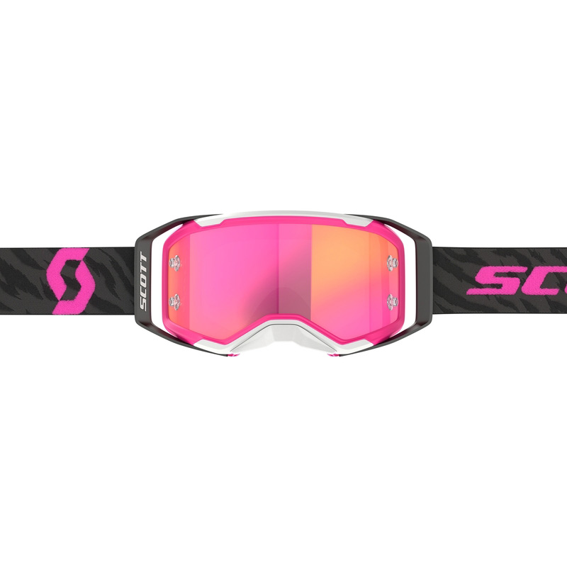 Masque Cross Scott Prospect 2 0 Noir Rose Ecran Chrome 