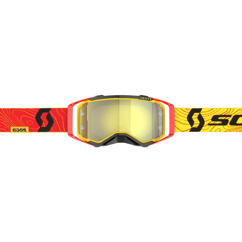 Masque Cross Scott Prospect 6 Days Espagne 2024 Ecran Chrome Bandeau