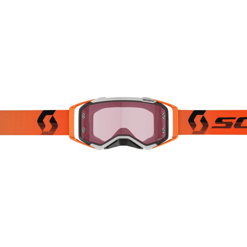 Masque Cross Scott Prospect Amplifier Ecran Chrome Orange Bandeau