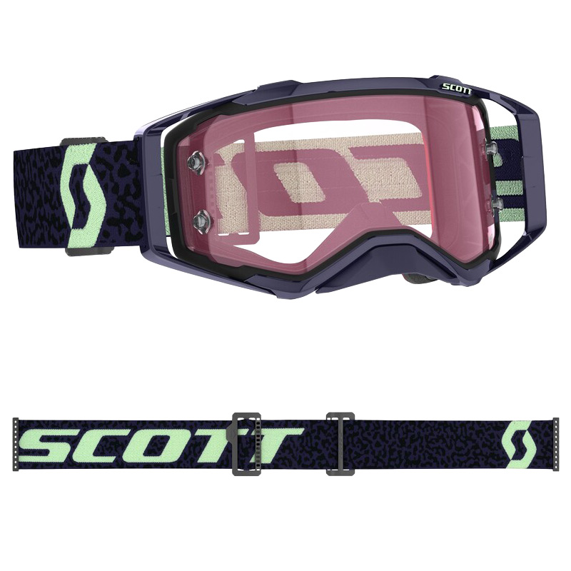 Masque Cross Scott Prospect Amplifier Ecran Chrome Violet
