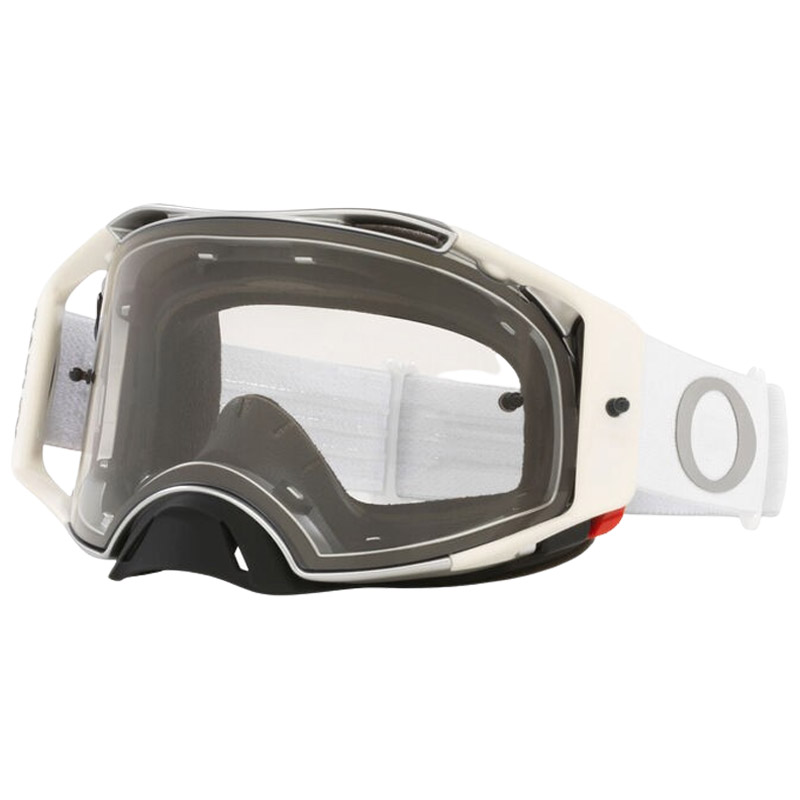 Masque Motocross Oakley Airbrake blanc 2023