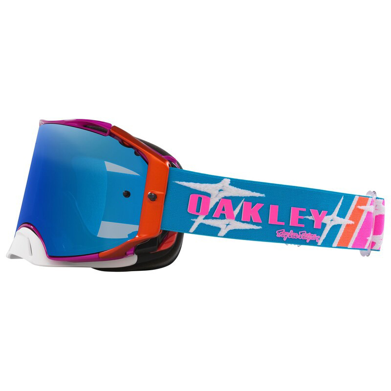 Masque Oakley 2026 TLD bleu rose mxgp
