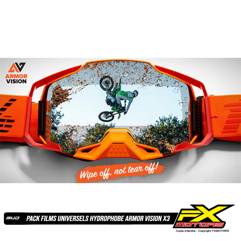 Pack Films Universels Hydrophobe Armor Vision 