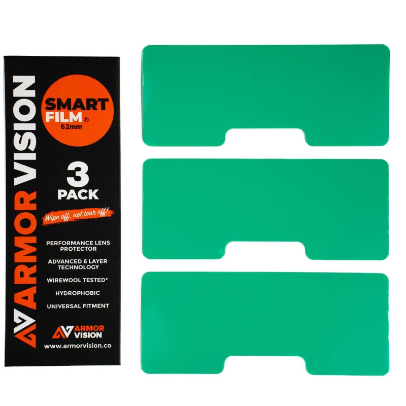 Pack Films Universels Hydrophobe Armor Vision 62mm
