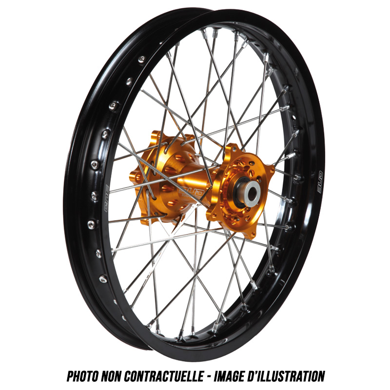 Paire de Roues Motocross Bud Racing Or