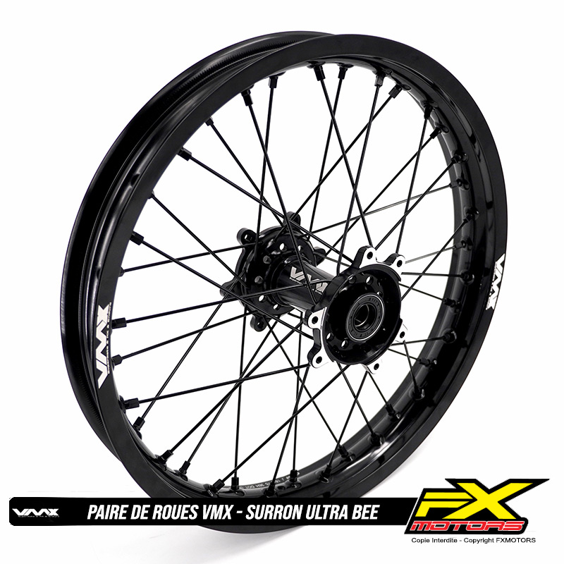 Paires de Roues Motocross Enduro SurRon Ultra Bee Noir 2