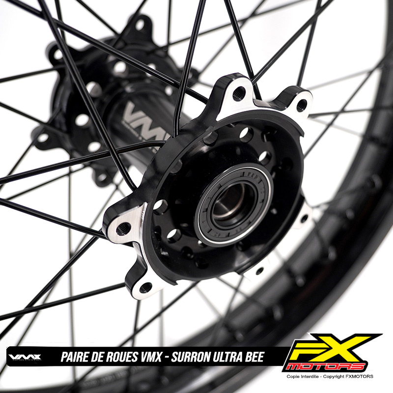 Paires de Roues Motocross Enduro SurRon Ultra Bee Noir 3