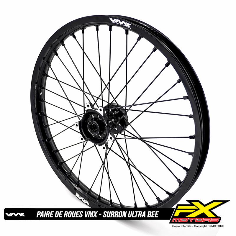 Paires de Roues Motocross Enduro SurRon Ultra Bee Noir 5