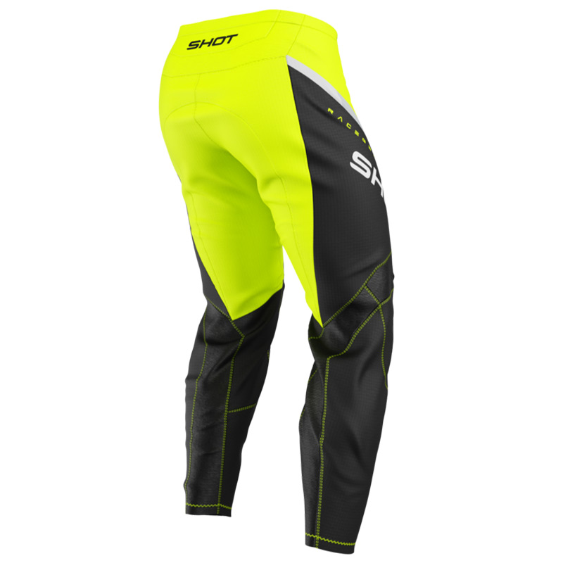 Pantalon Shot Racing Draw Daytona 2026 Jaune MX