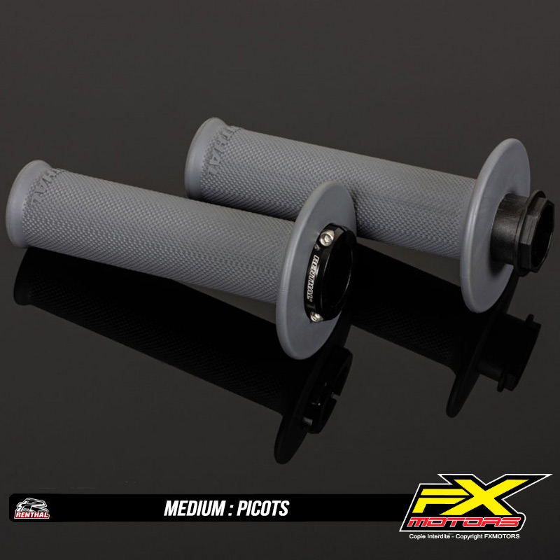 Poignees RENTHAL MX Original Lock On Medium Picots