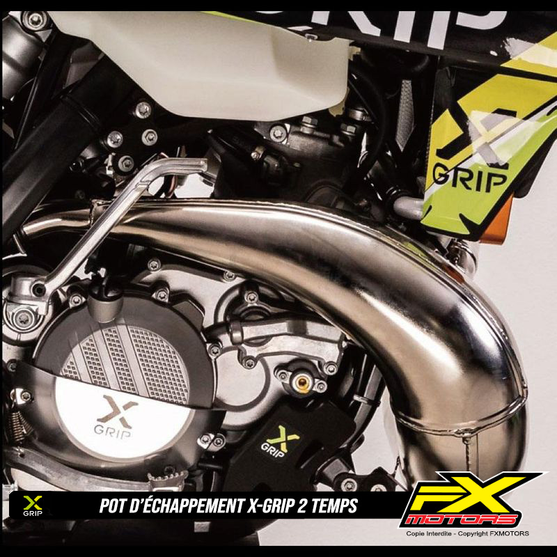 Pot Corps Echappement 2 Temps X GRIP Pas Cher 2 Temps KTM HVA GASGAS 20 23
