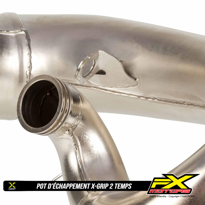 Pot Corps Echappement 2 Temps X GRIP Pas Cher 2 Temps KTM HVA GASGAS detail