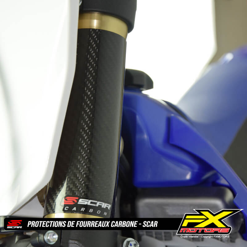 Protections de Fourche Carbone SCAR Racing Superieure