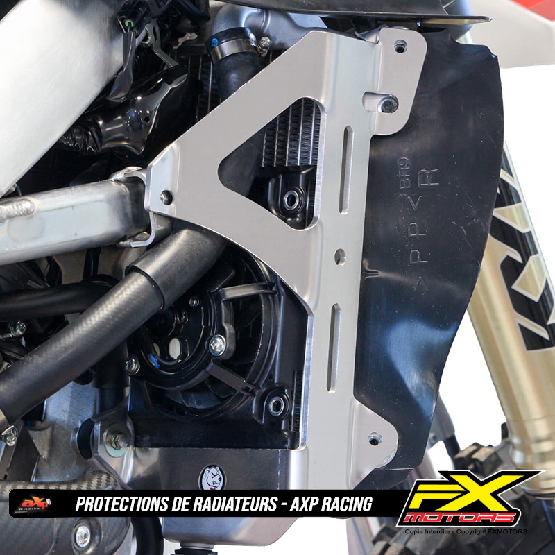 Protections de Radiateurs AXP Racing Motocross Enduro Fantic