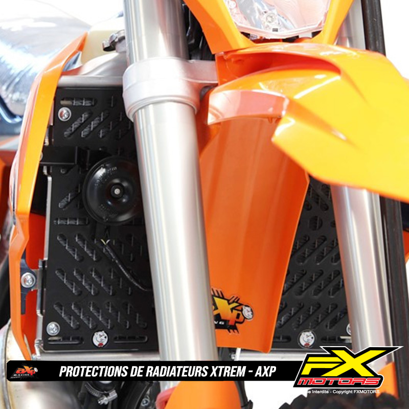 Protections de Radiateurs XTREM AXP Racing Hard Enduro KTM EXC 