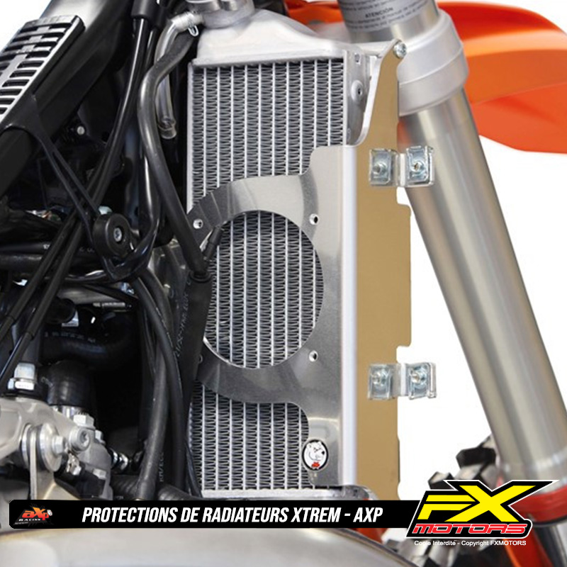 Protections de Radiateurs XTREM AXP Racing Hard Enduro KTM EXC Ventilateur