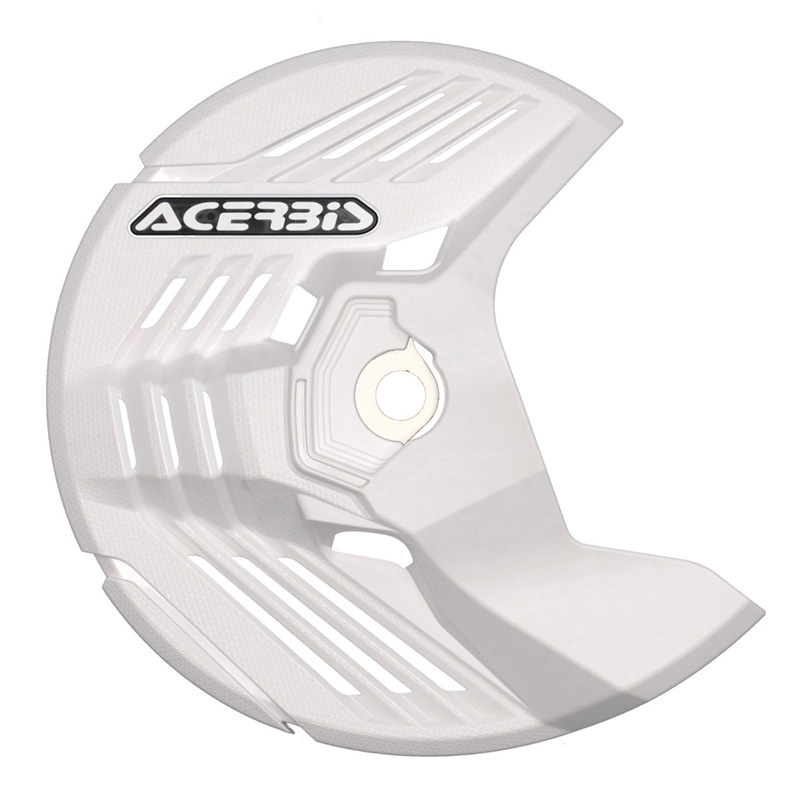 Protege Disque Avant ACERBIS Linear Motocross Enduro Blanc