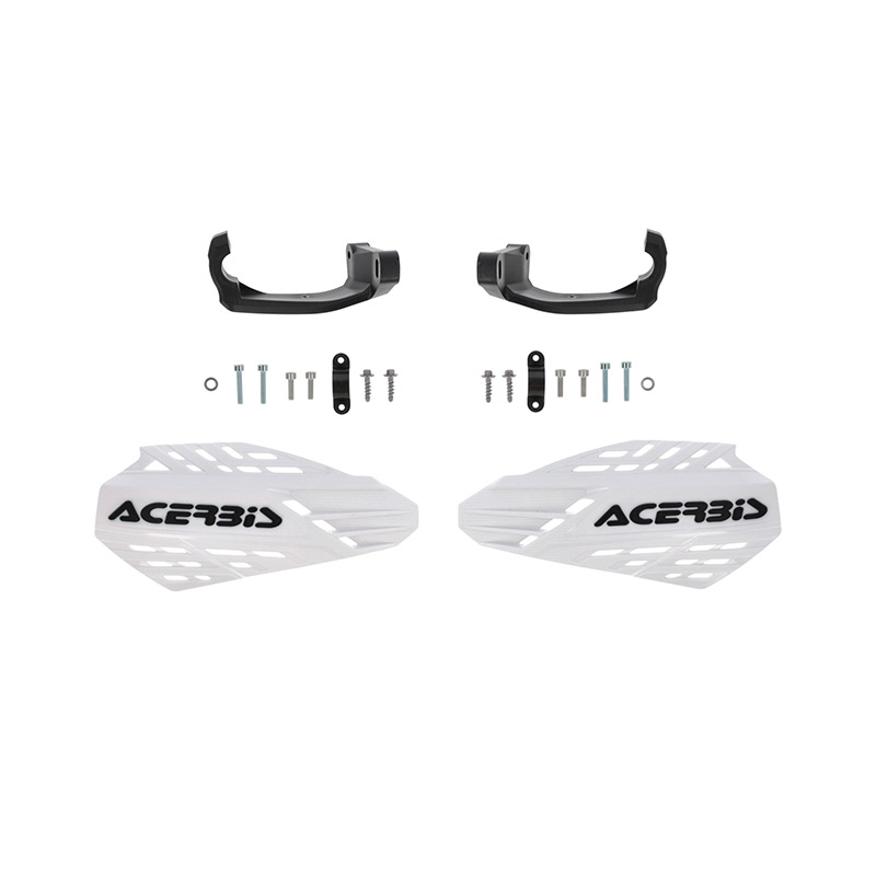 Protege Mains Acerbis Linear Vented Blanc Noir