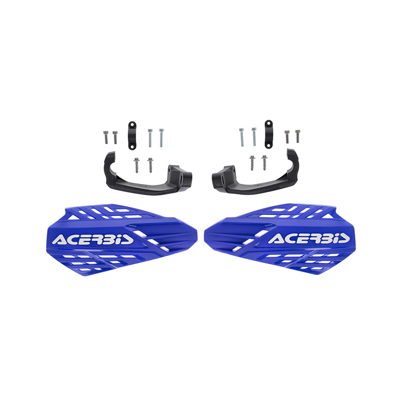 Protege Mains Acerbis Linear Vented Bleu Blanc