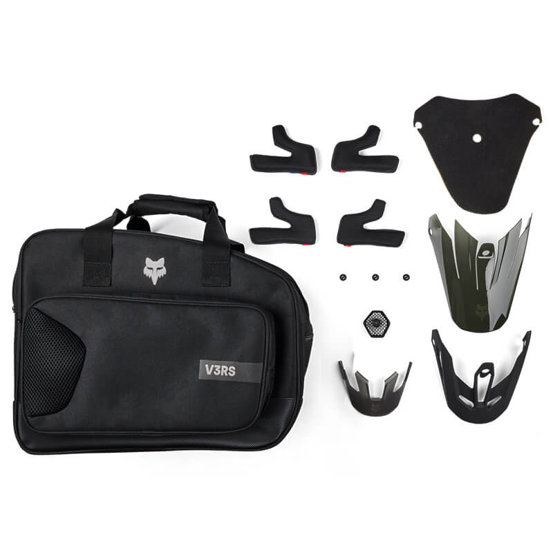 Sac Casque Fox racing v3 rs solid gris