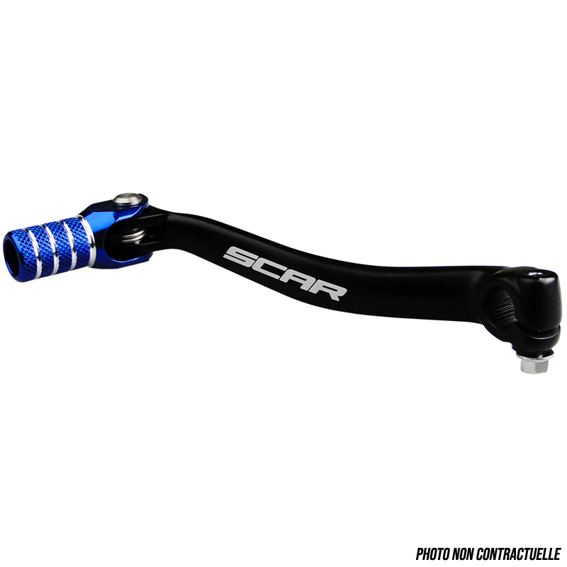 Selecteur de vitesse Motocross Enduro Anodise SCAR Racing Bleu 