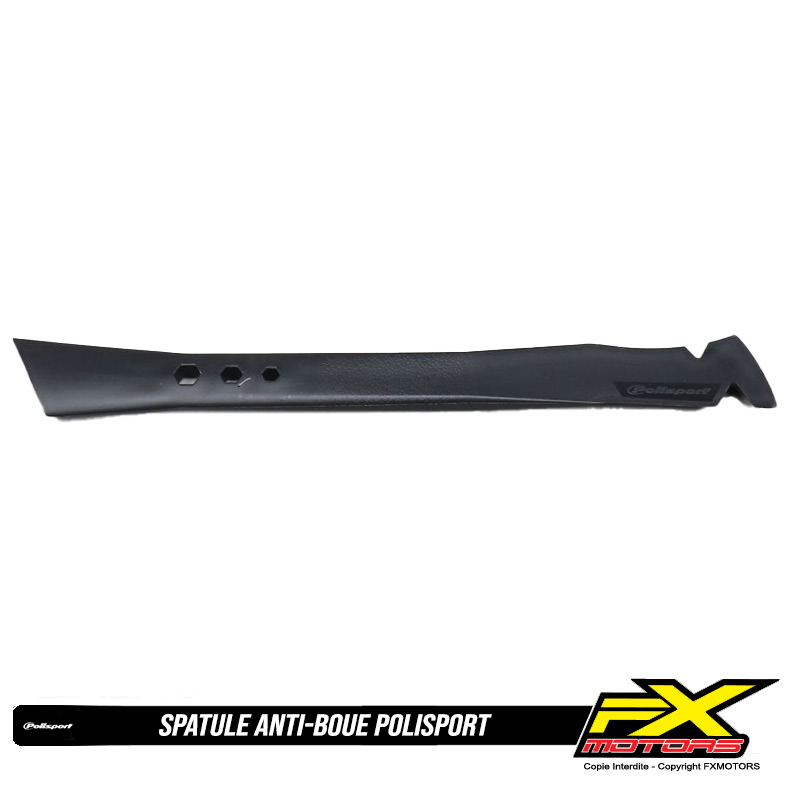 Spatule Anti Boue POLISPORT Noire Motocross Enduro