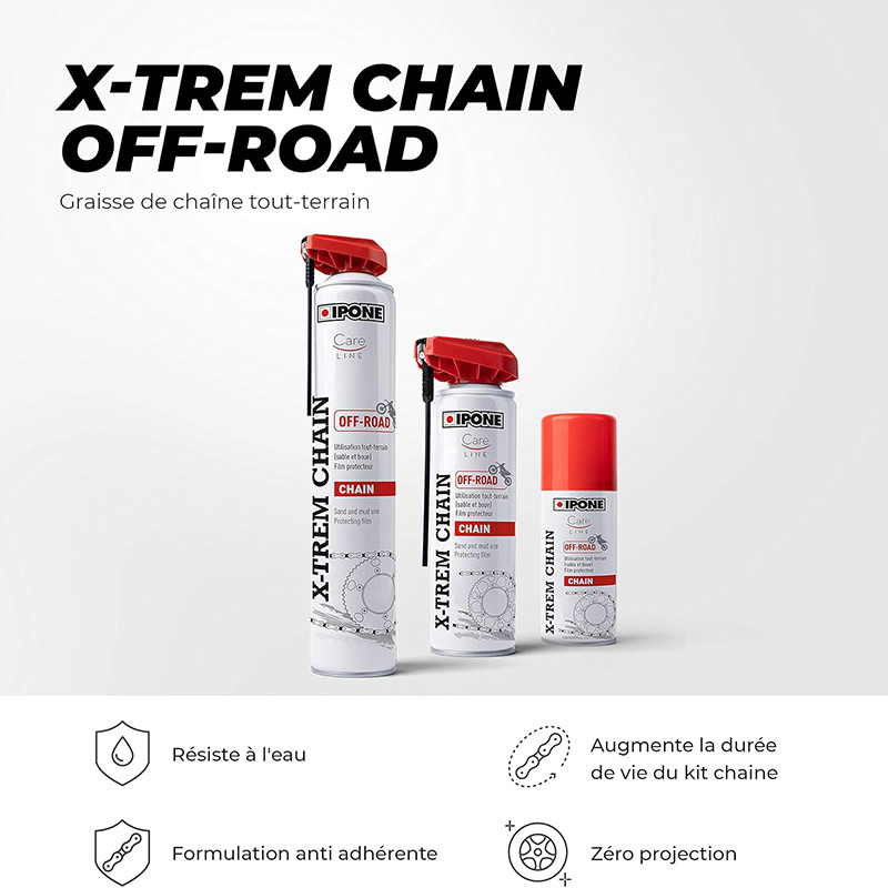 Spray IPONE X Trem Chain 100ml caracteristiques