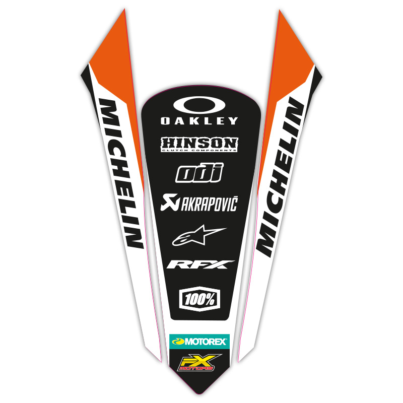 Sticker Garde Boue ktm 2016 2018