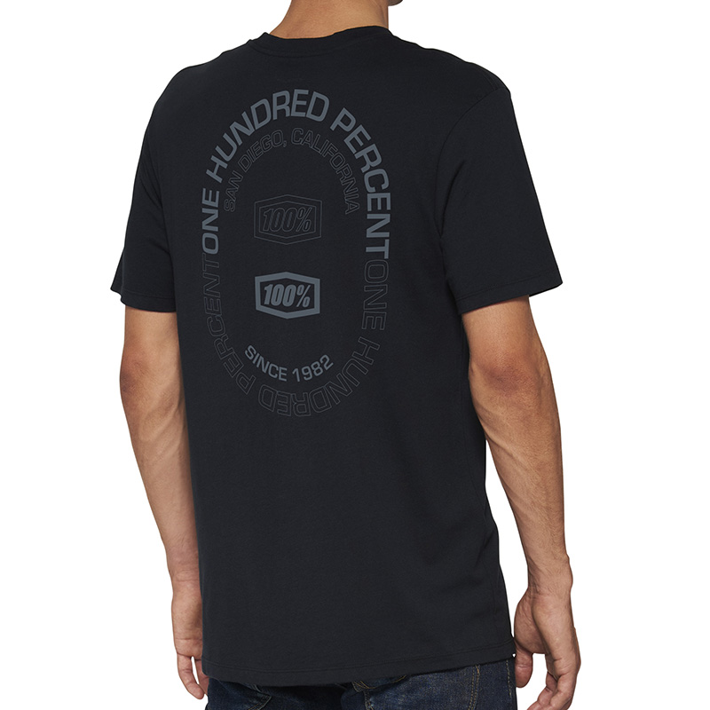 T Shirt 100 percent Tronix noir dos
