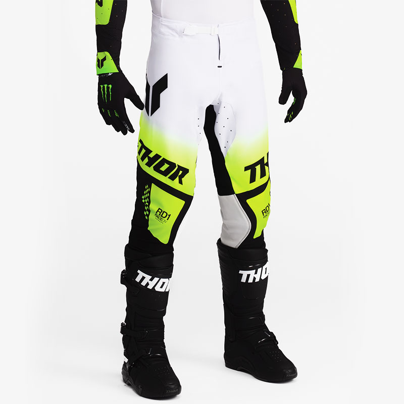 Tenue Cross Thor MX Monster Energy Edition Limitee BlancNoir 07