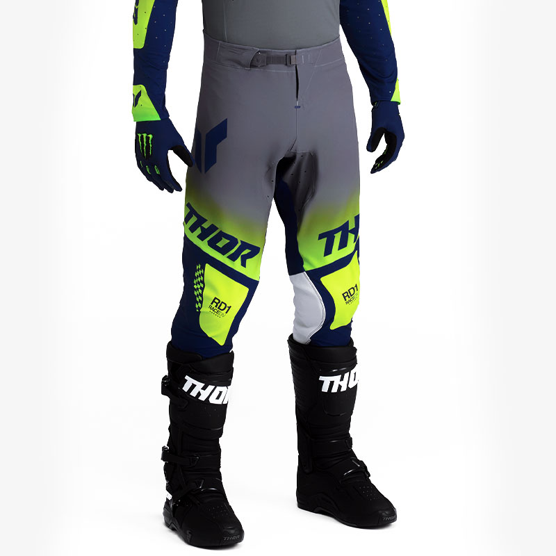Tenue Cross Thor MX Monster Energy Edition Limitee GrisBleu 07