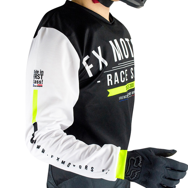 Tenue fxmotors first Classic Jaune fluo 2020 mx