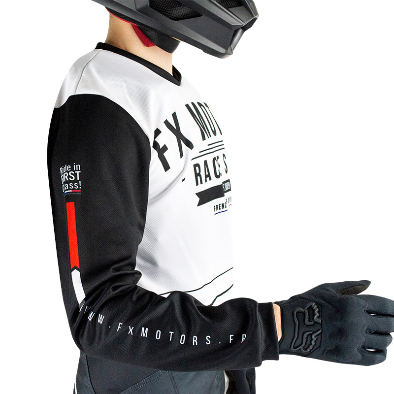 Tenue fxmotors first Streamline Blanc 2020 enduro