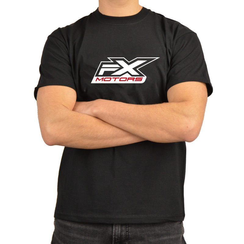 Tshirt FXMOTORS Noir Blanc Rouge 2026 2