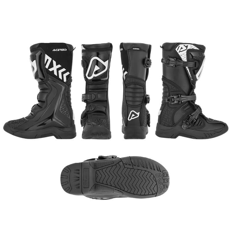 acerbis bottes enfant x team noir cross