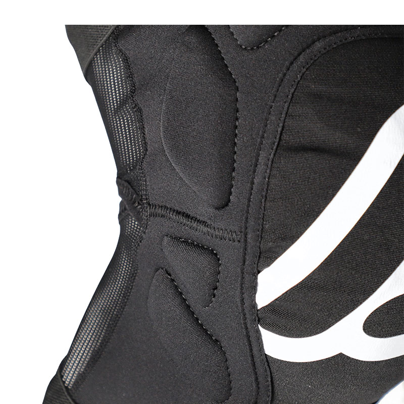 acerbis protection genoux soft noir blanc motocross enduro sx