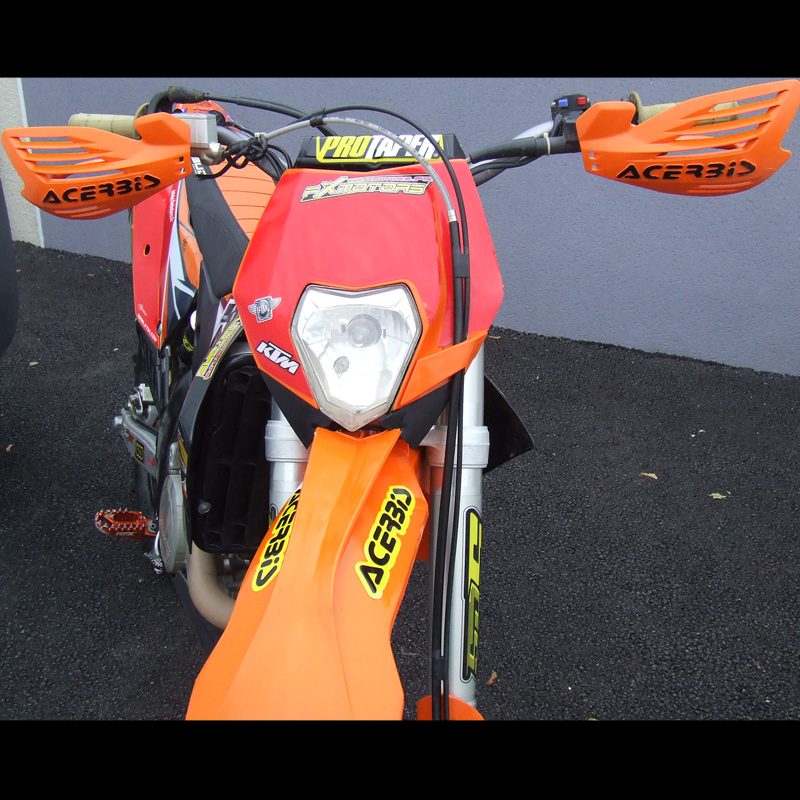 adaptateur garde boue avant ktm 2014 2015 exc