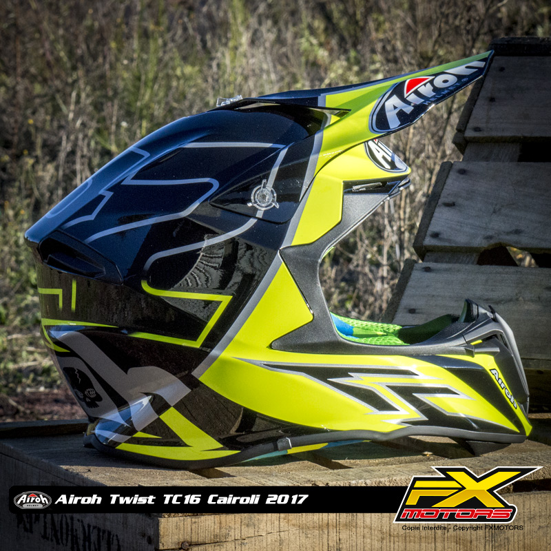 Casque Cross Airoh Twist Tc16 Cairoli Fx Motors