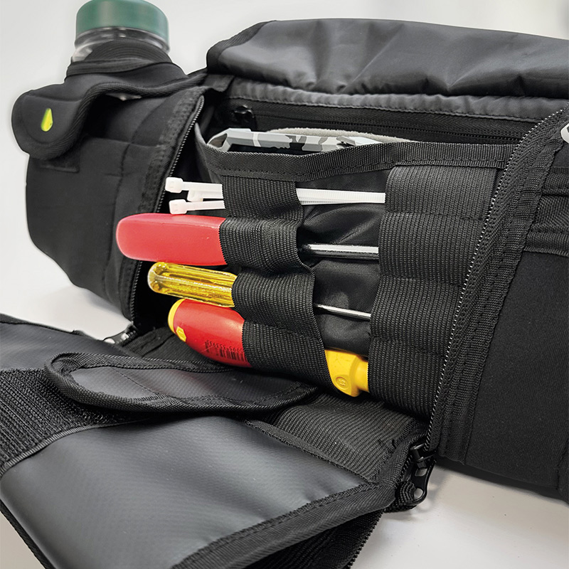 bagagerie shot mx 27 saccoche outils noir
