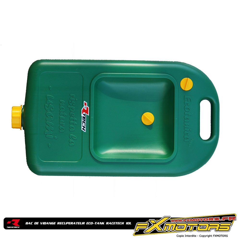 bidon vidange eco tank 10 litres racetech fxmotors