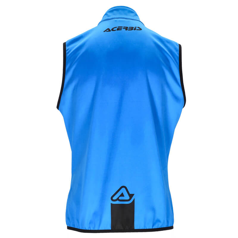 bodywarmer acerbis softshell linear bleu 2024 enduro